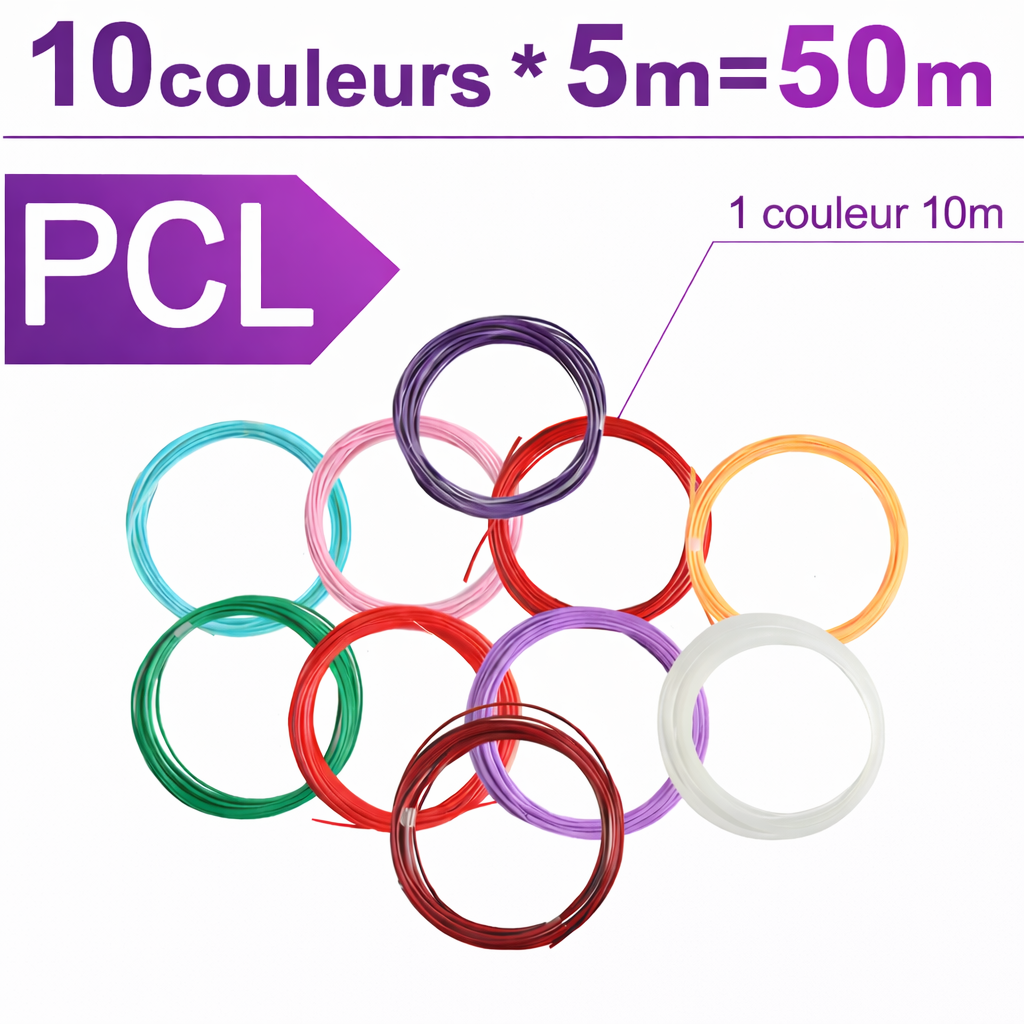 Filaments PCL Stylo kidi3D